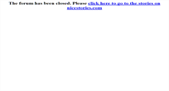 Desktop Screenshot of forum.nicestories.com