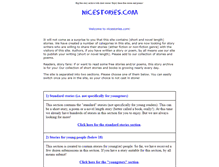 Tablet Screenshot of nicestories.com